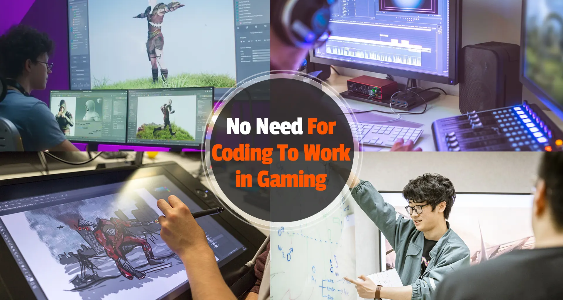 No Need For Coding To Work in Gaming
