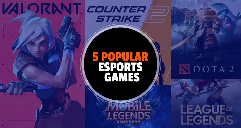 5 Popular Esports Game