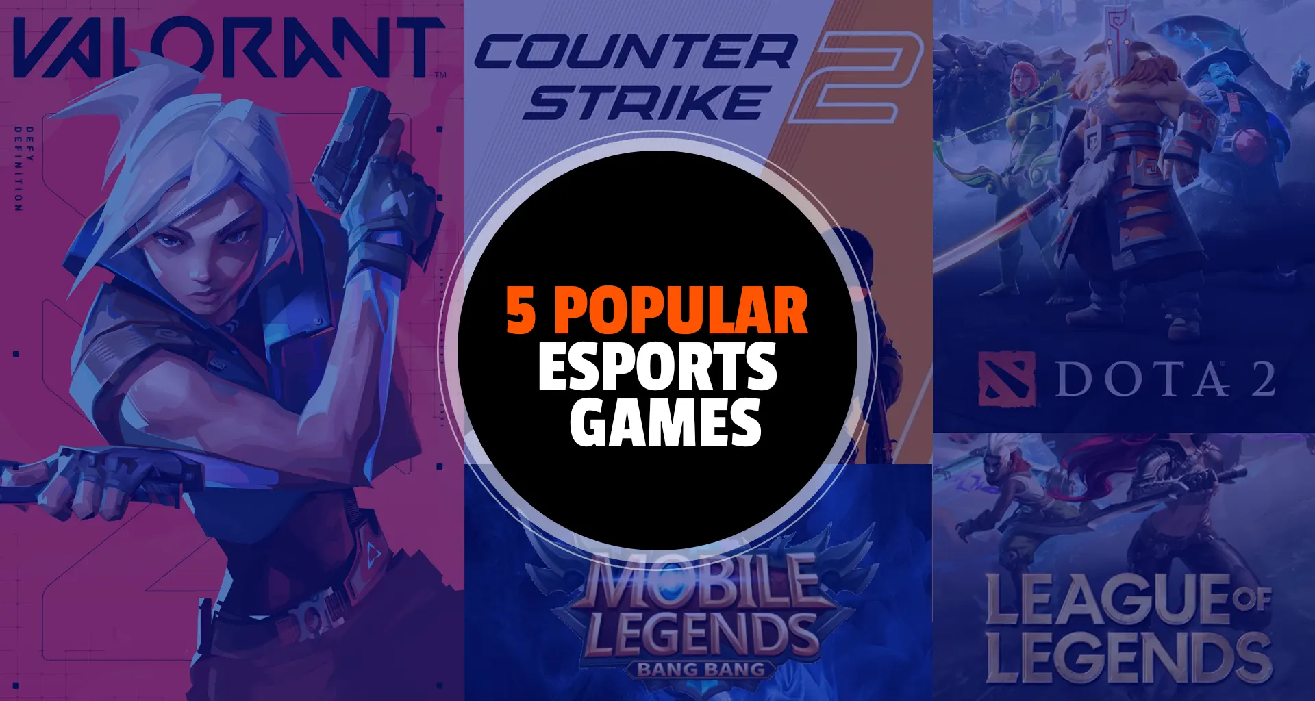 5 Popular Esports Game