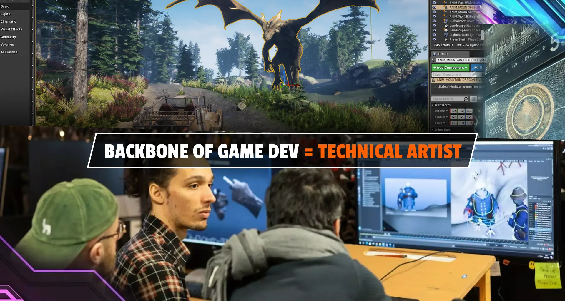 Backbone of Game Dev Technical Artist