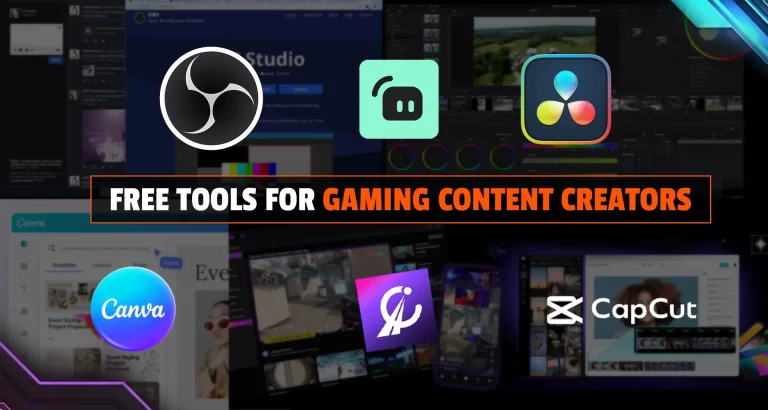 Free Tools for Gaming Content Creators