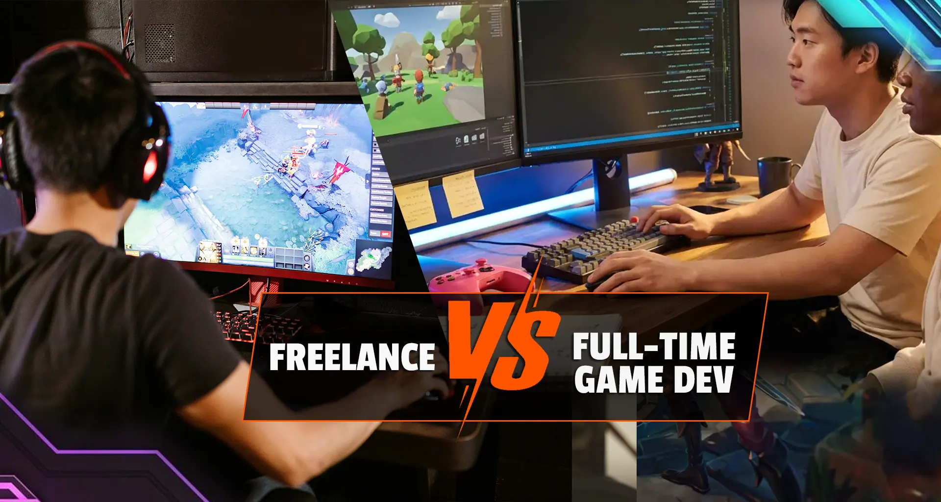 Freelance vs Full-Time Game Dev