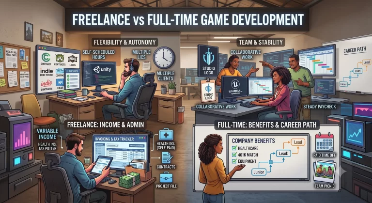 freelance vs. full time game dev