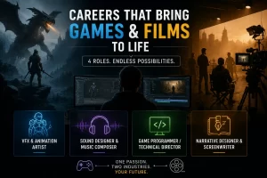 Guide to In-Demand Roles in Gaming & Films