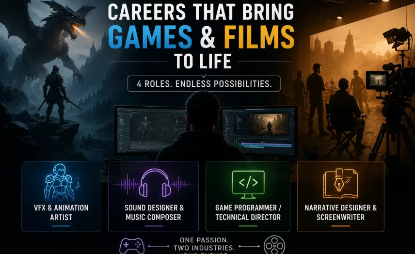 Guide to In-Demand Roles in Gaming & Films